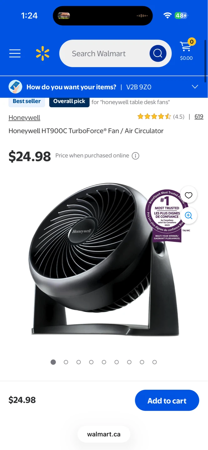 Honeywell Fan / Air Circulator