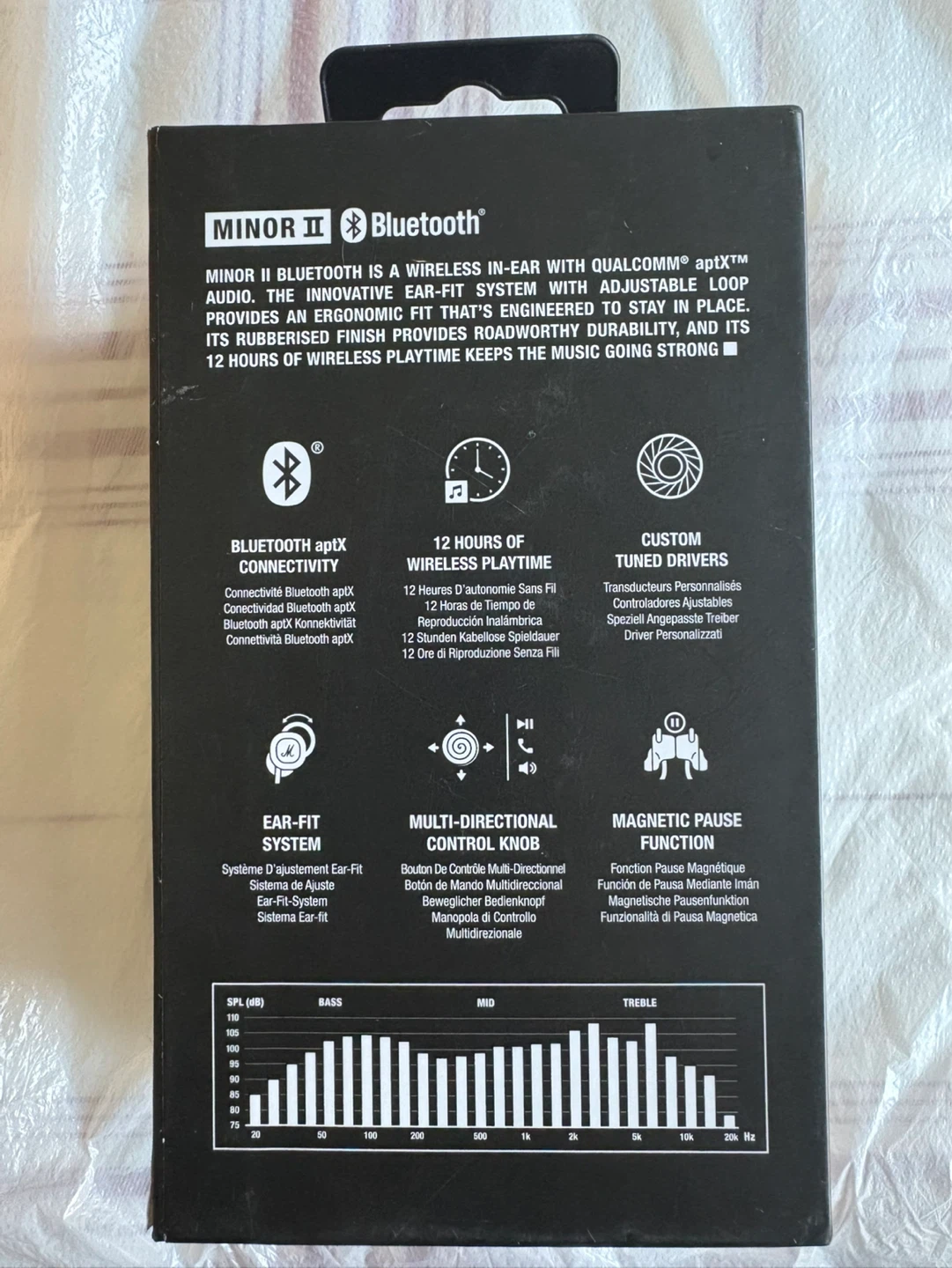 Brand new in box Marshall Minor II Bluetooth Earbuds - White - photo 4
