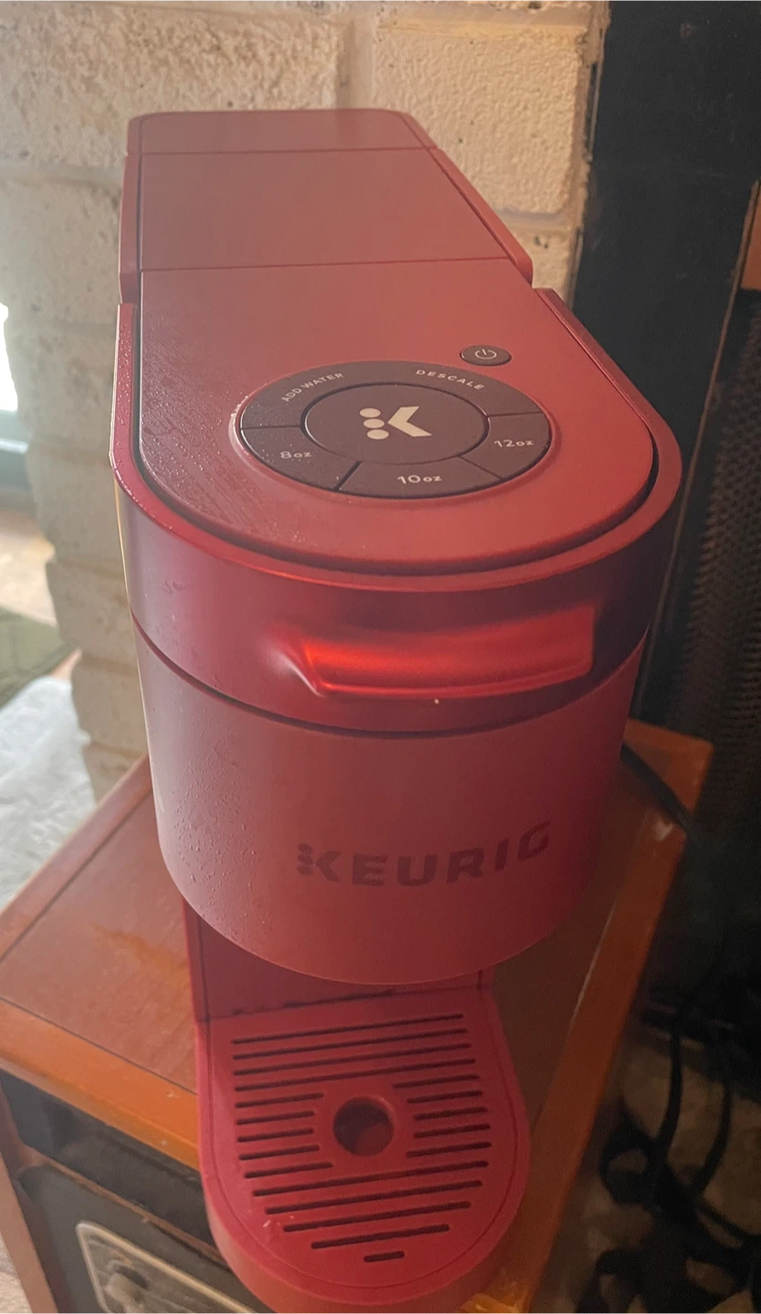 Red Keurig Single Serve Coffee Maker