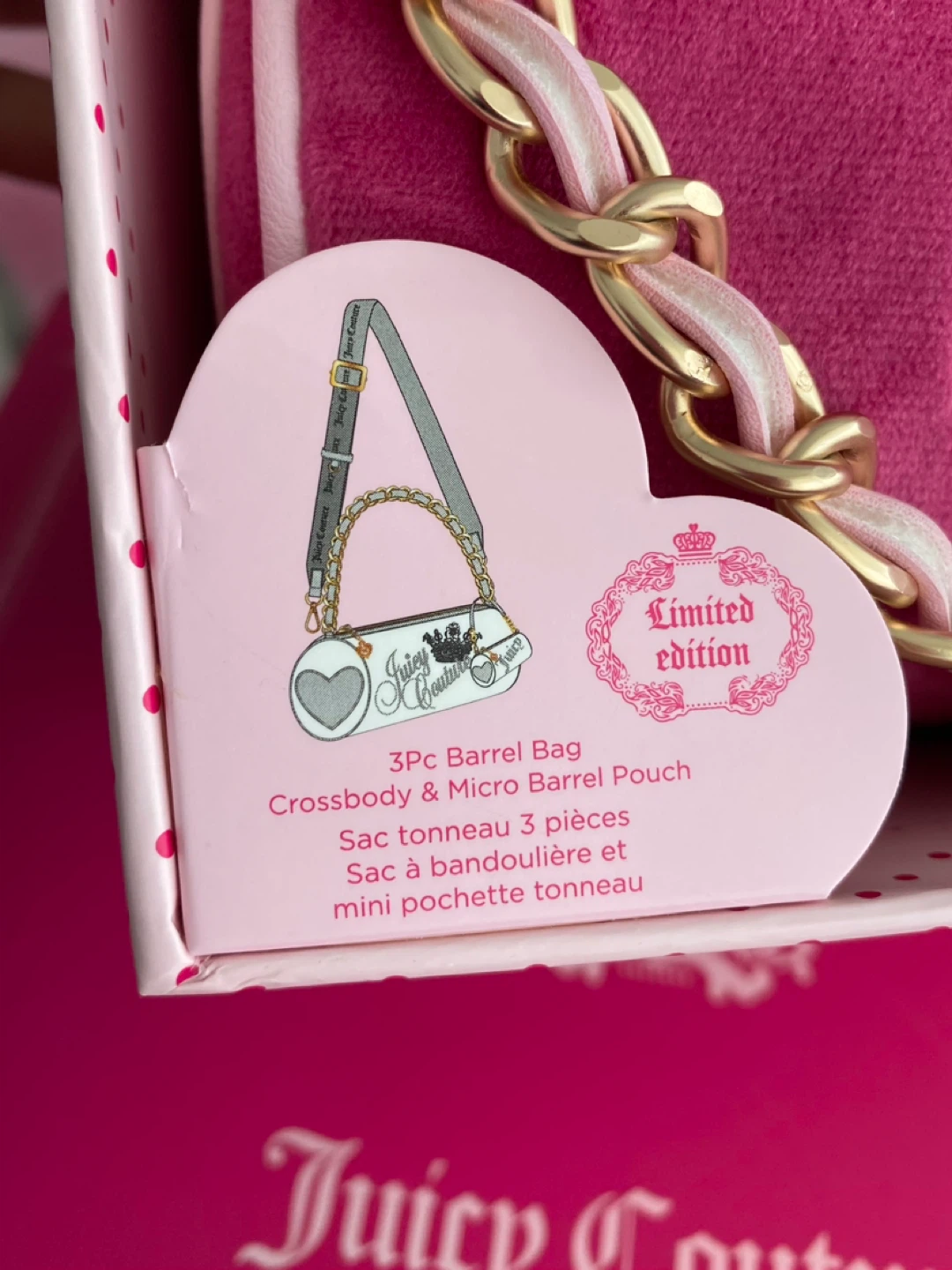 Juicy Couture Barrel Shoulder Bag Gift Set - photo 5