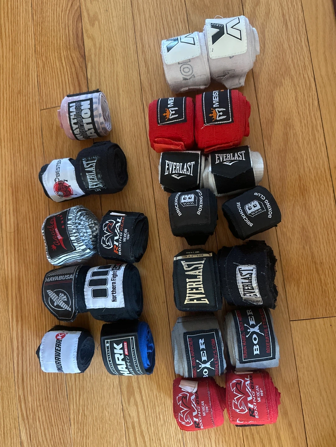 Assorted Boxing MMA Hand Wraps x 23 pcs - photo 2