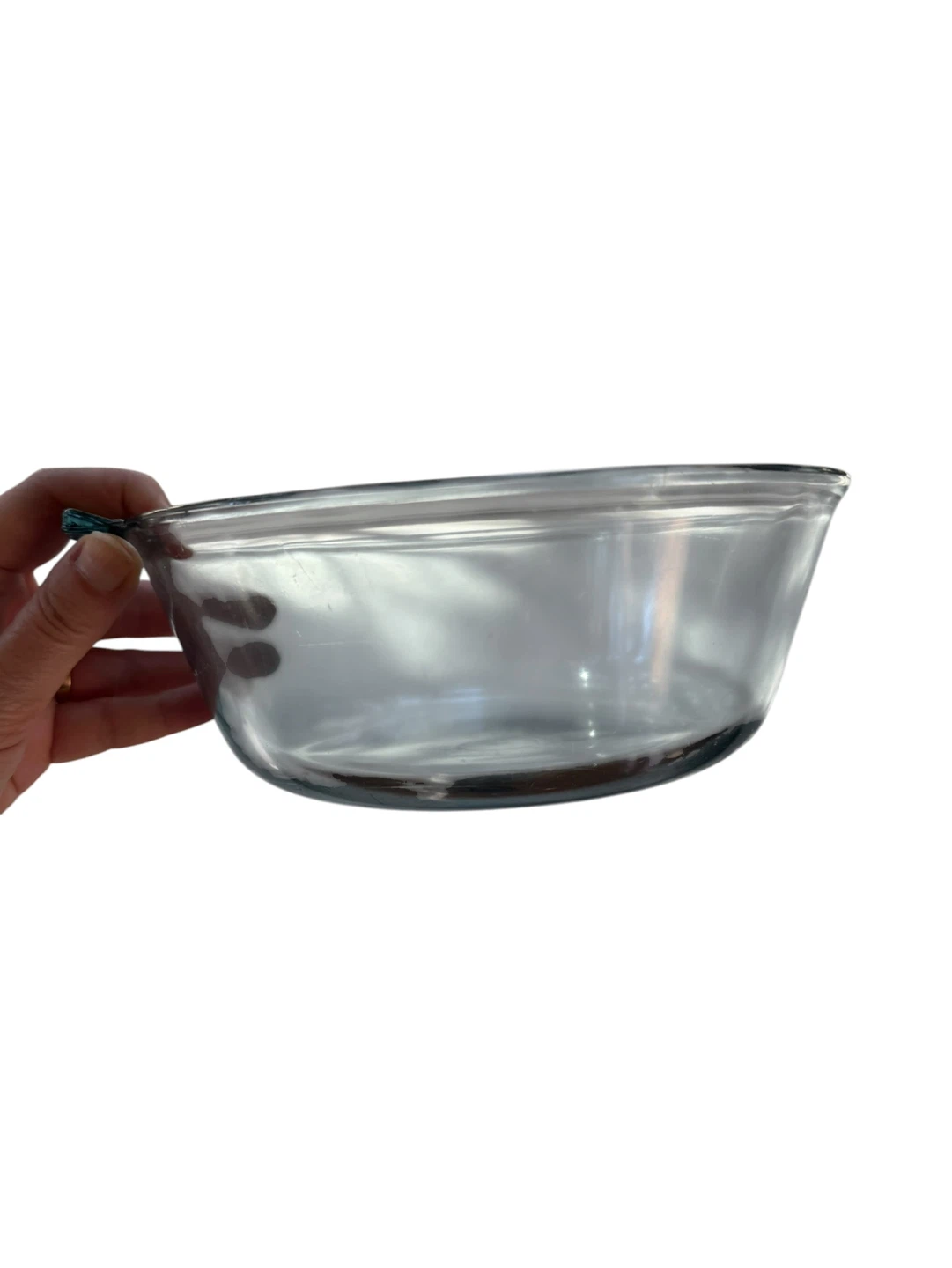 ex Blue Flameware 1940s 8” Saucepan