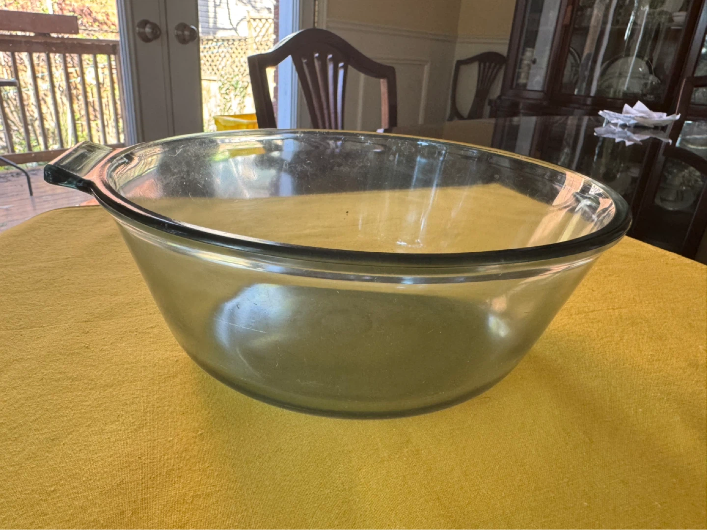 ex Blue Flameware 1940s 8” Saucepan - photo 3