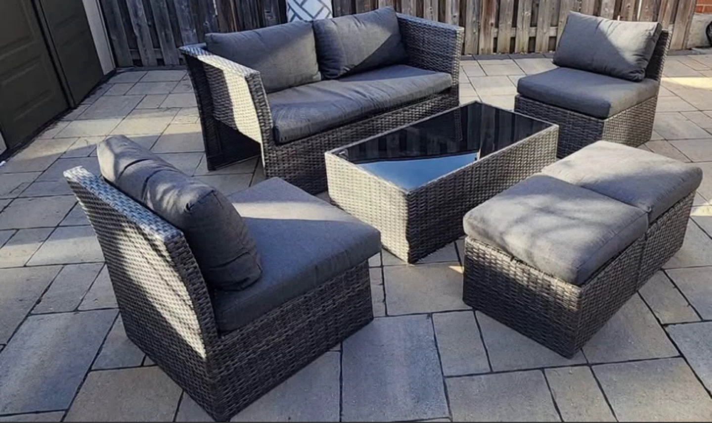 Rattan Patio Furniture Set - photo 3