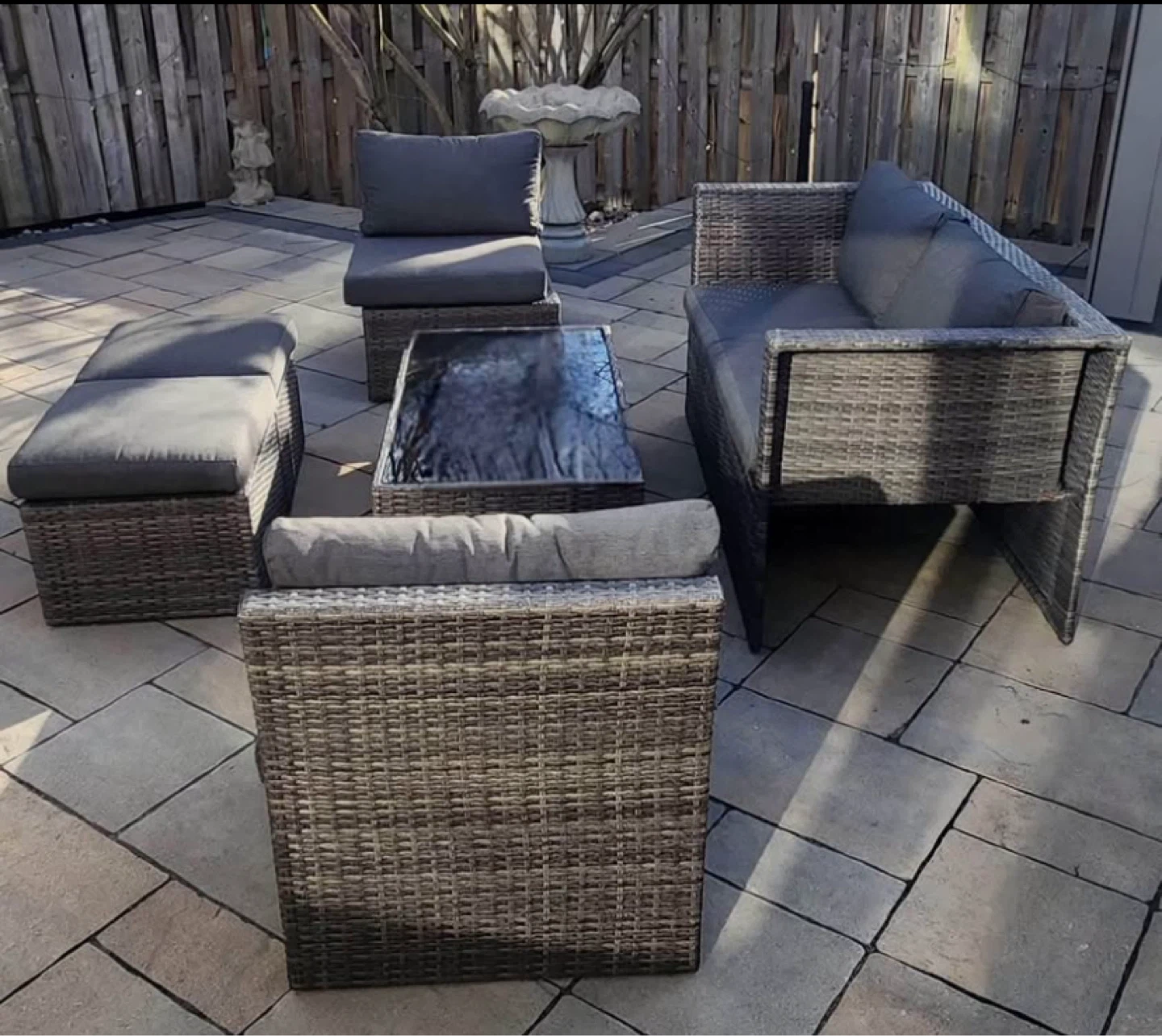 Rattan Patio Furniture Set - photo 2