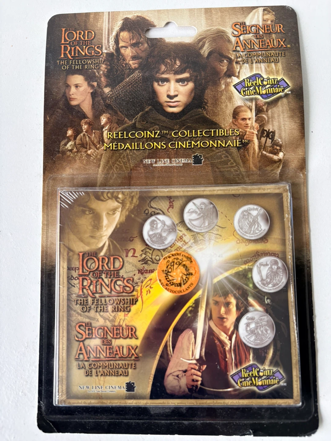 🌱2002 The Lord of the Rings Reelcoinz Collectible Medallions