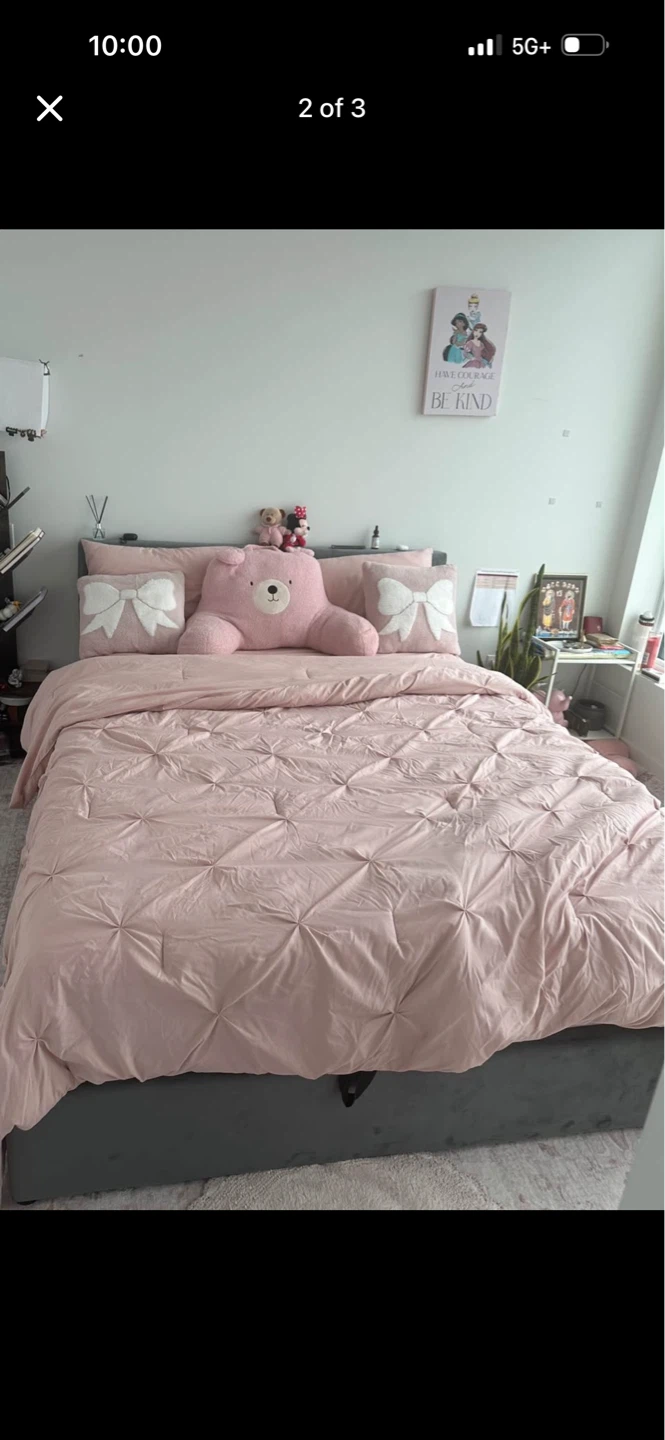 Queen Storage Bed (Grey) - photo 2