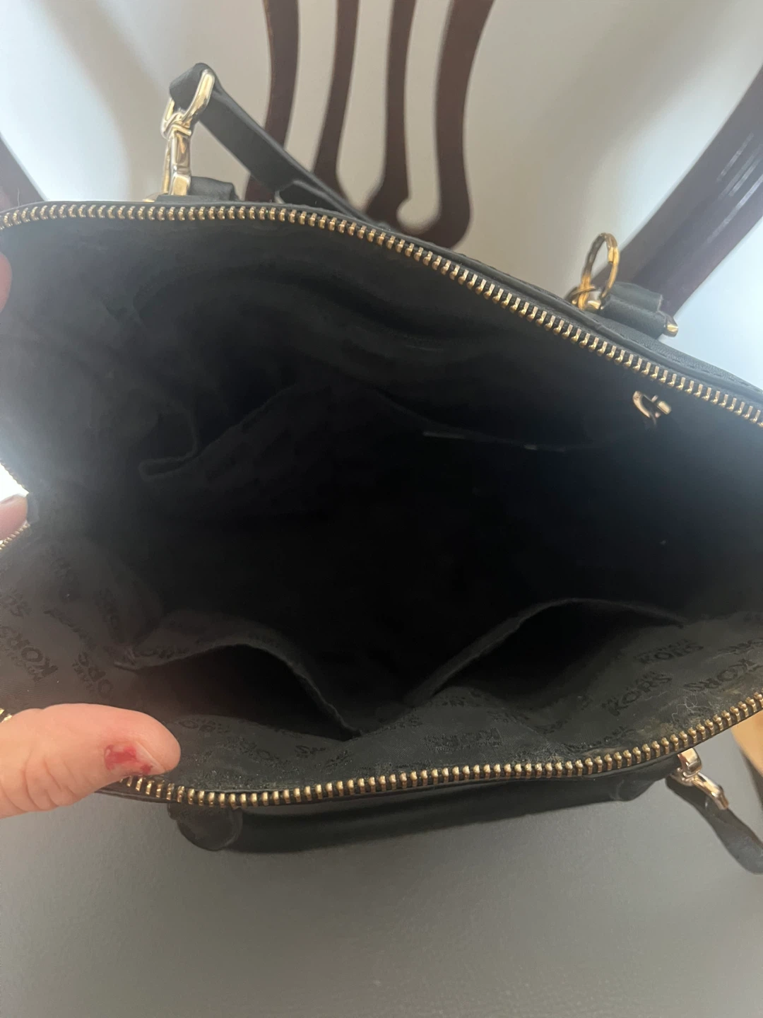 MICHAEL KORS - Black Leather SATCHEL HANDBAG - photo 4