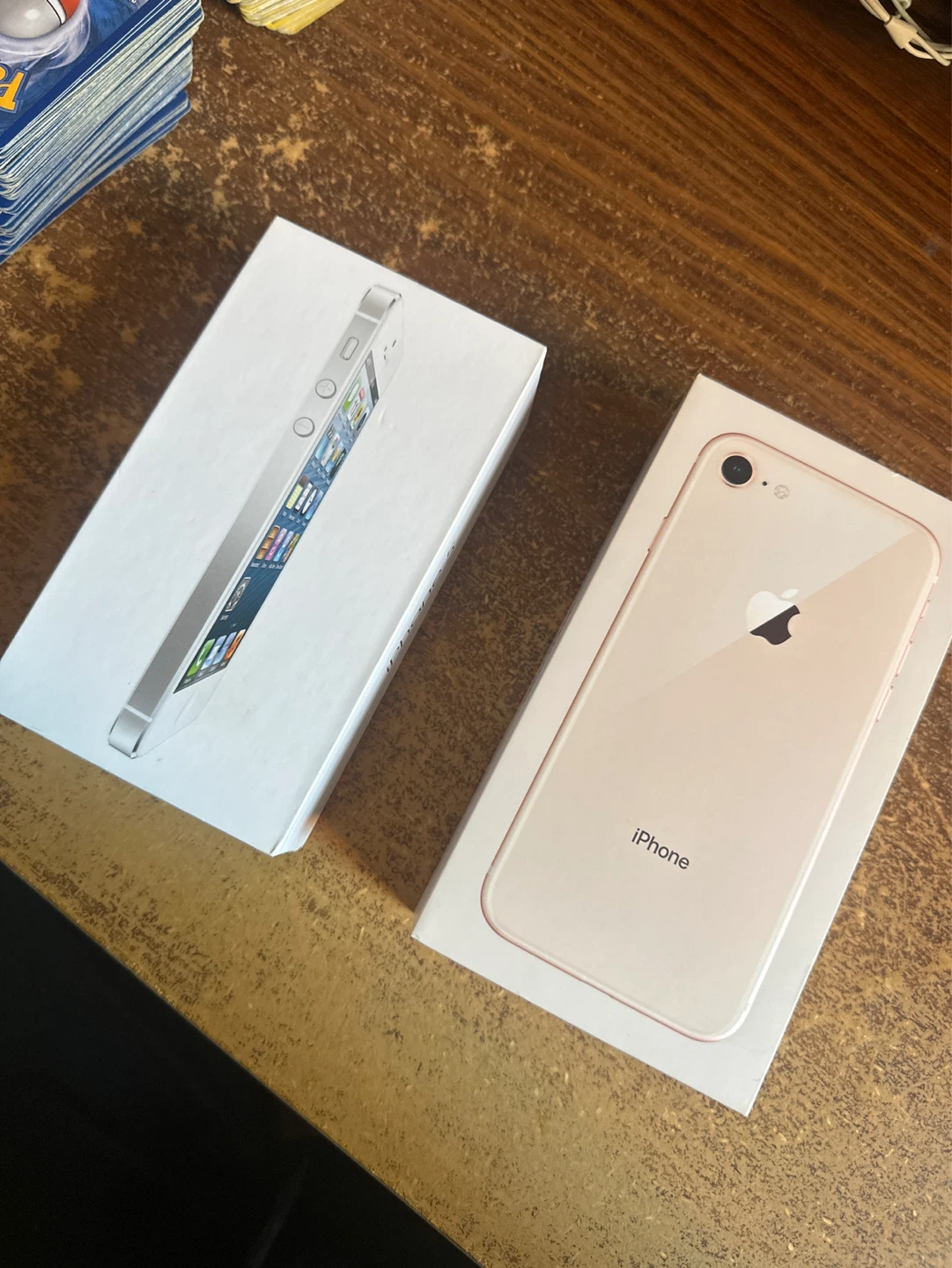 iPhone 5 and iPhone 8 box only