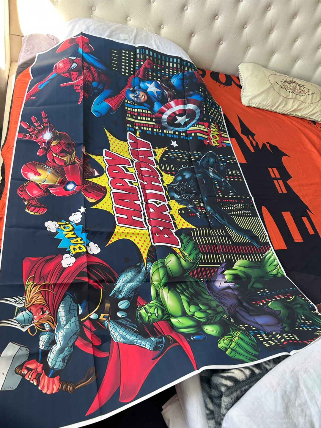 Happy Birthday Marvel Avengers Banner(New) 🌱 - photo 3