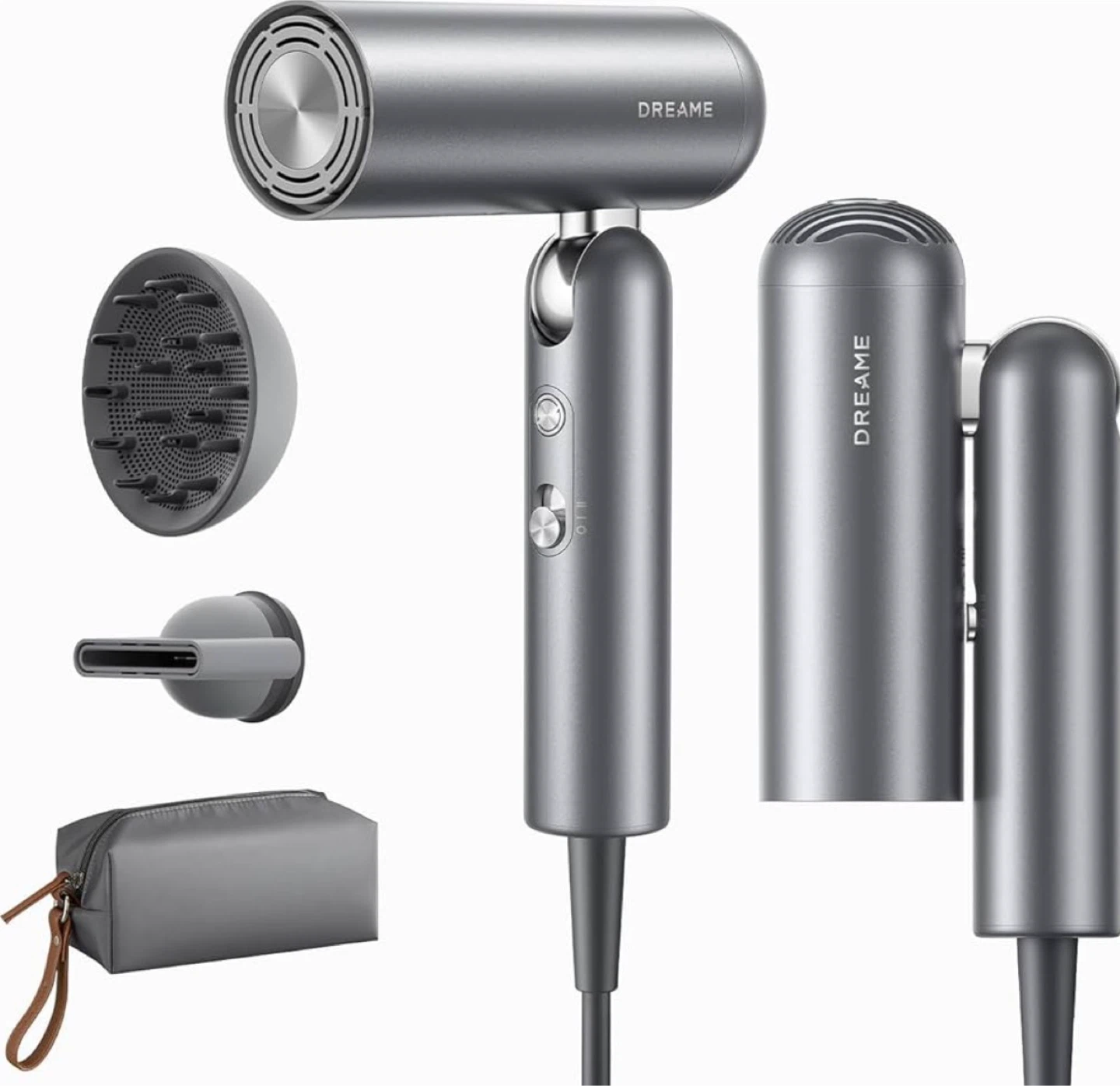(New, read first) DREAME Pocket Pro Hair Dryer, Dual Voltage - photo 2