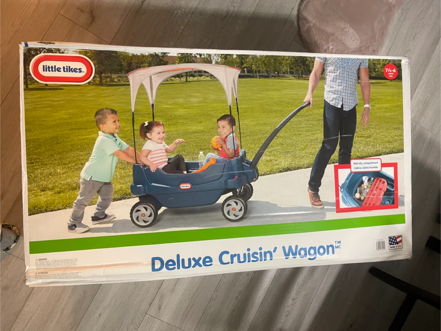 Little Tikes Deluxe Cruisin' Wagon, New never used