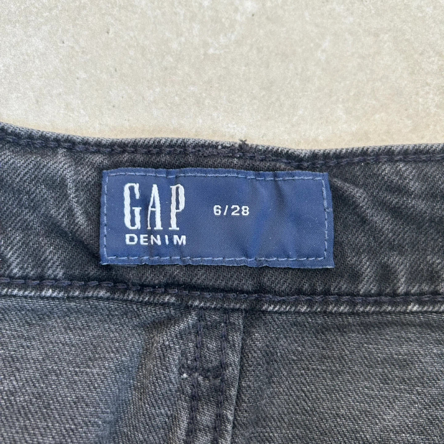 GAP Black Denim Midi Skirt - photo 3
