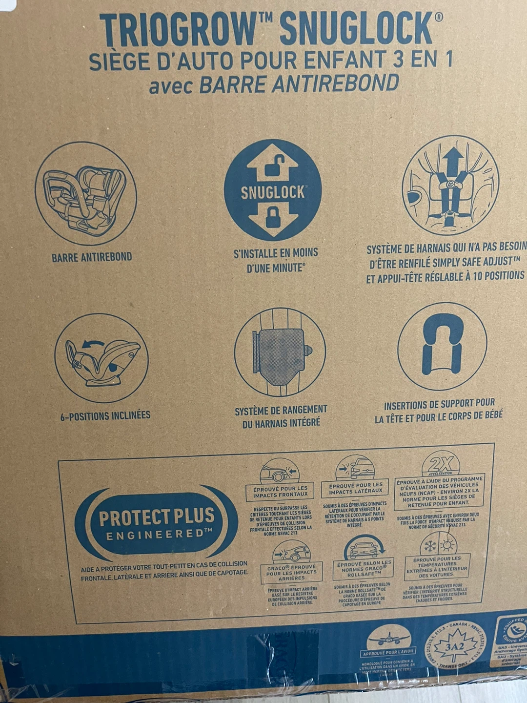 Graco SnugLock 3-in-1 Car Seat,New never used - photo 3