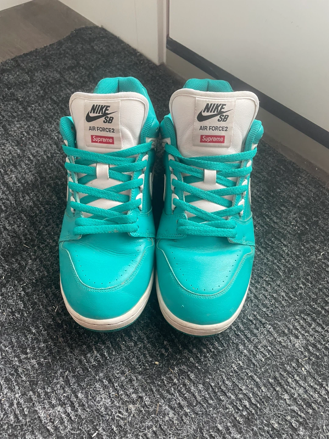 Nike SB Air Force 2 "Supreme" Teal