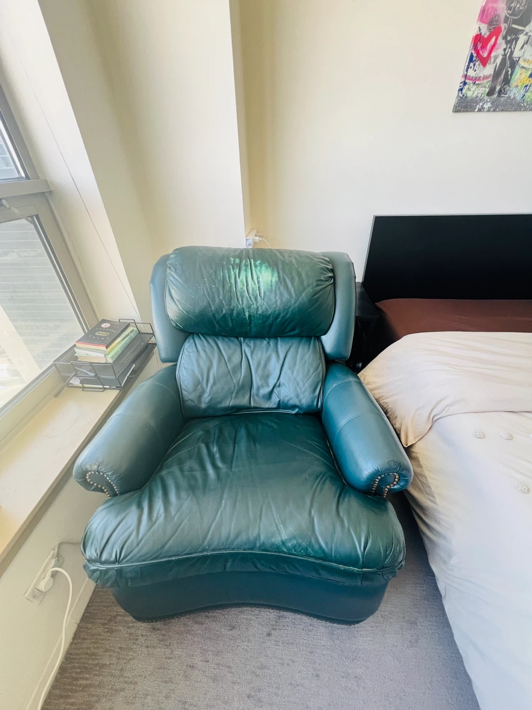 Leather Recliner Chair - Single Seater