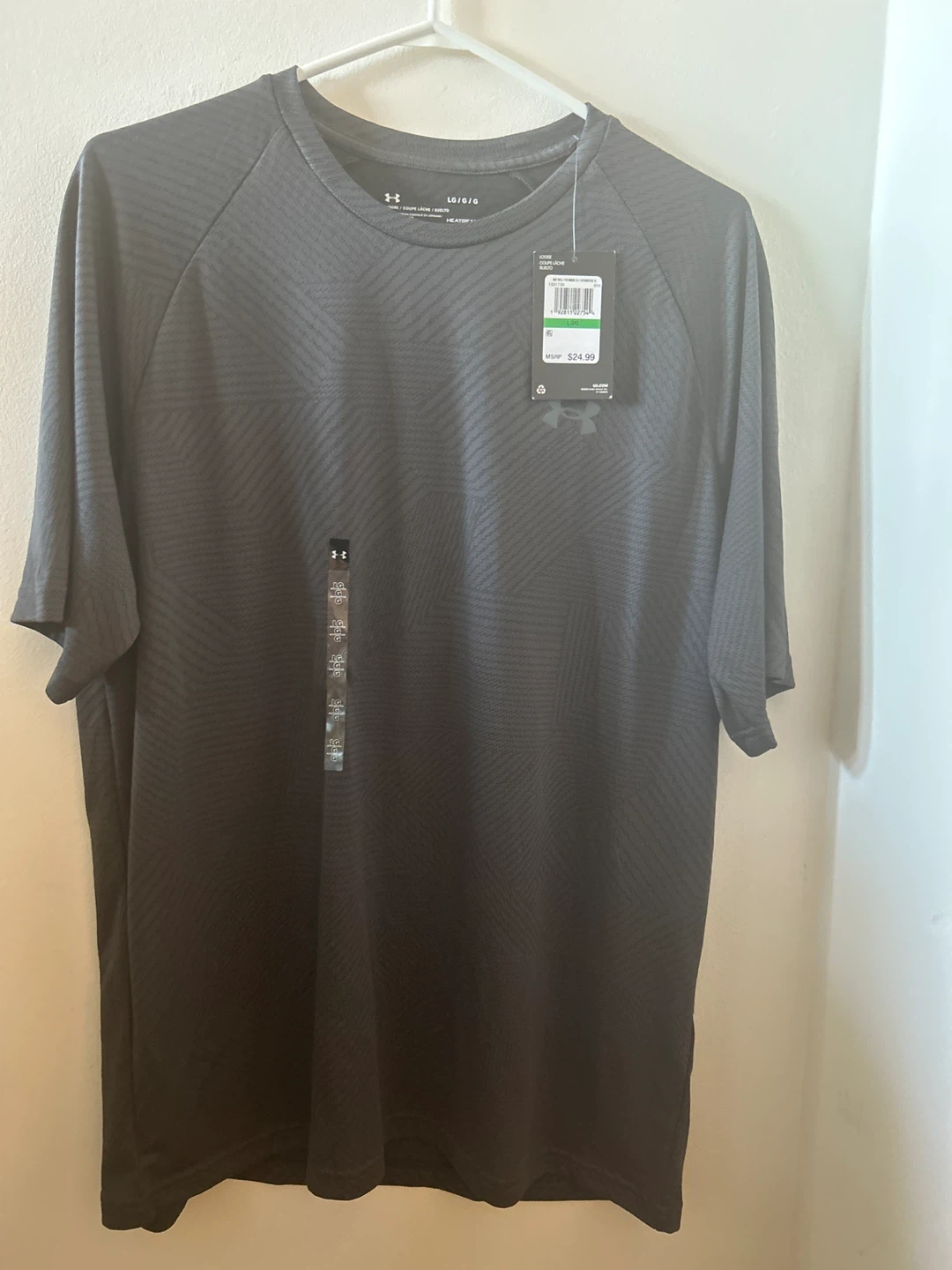 Under Armour Men's LOOSE HEATGEAR T-Shirt - LG