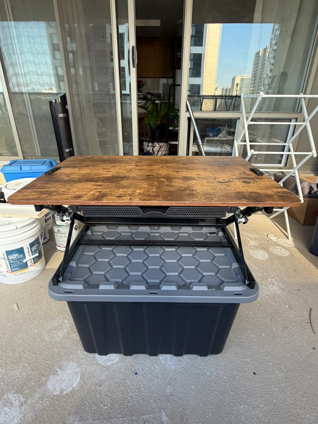 Adjustable Height Sit-Stand Desk Riser