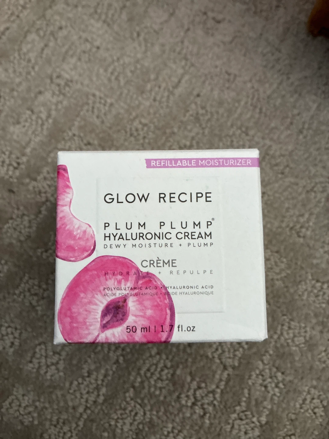 Glow Recipe Plum Plump Hyaluronic Cream 1.7 fl oz