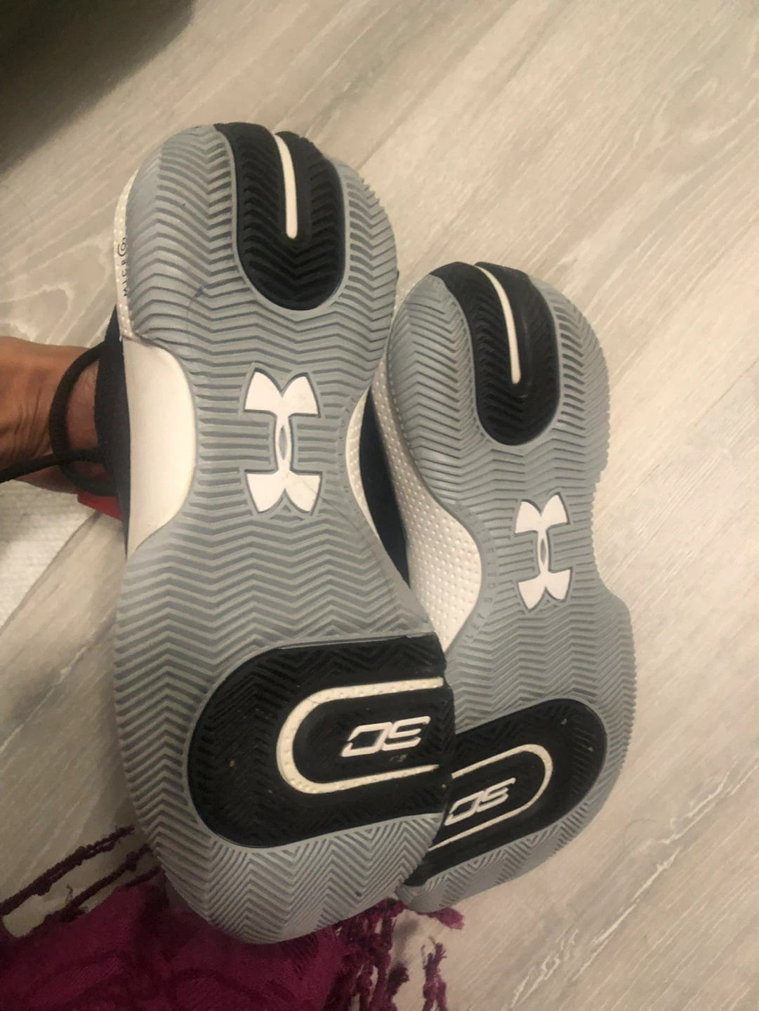 Under Armour SC30 Basketball Shoes - Size 3.5Y