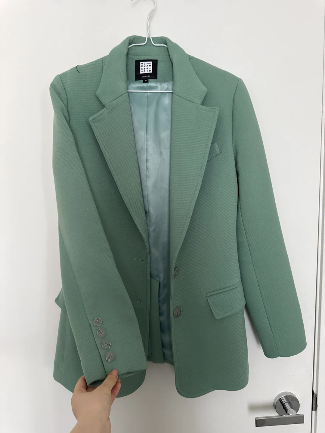 Korean Designer Brand Green Blazer