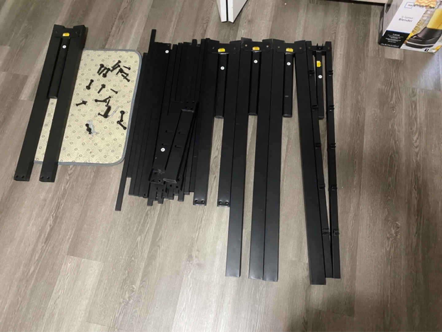 14inch Queen Black Metal Bed Frame - photo 2