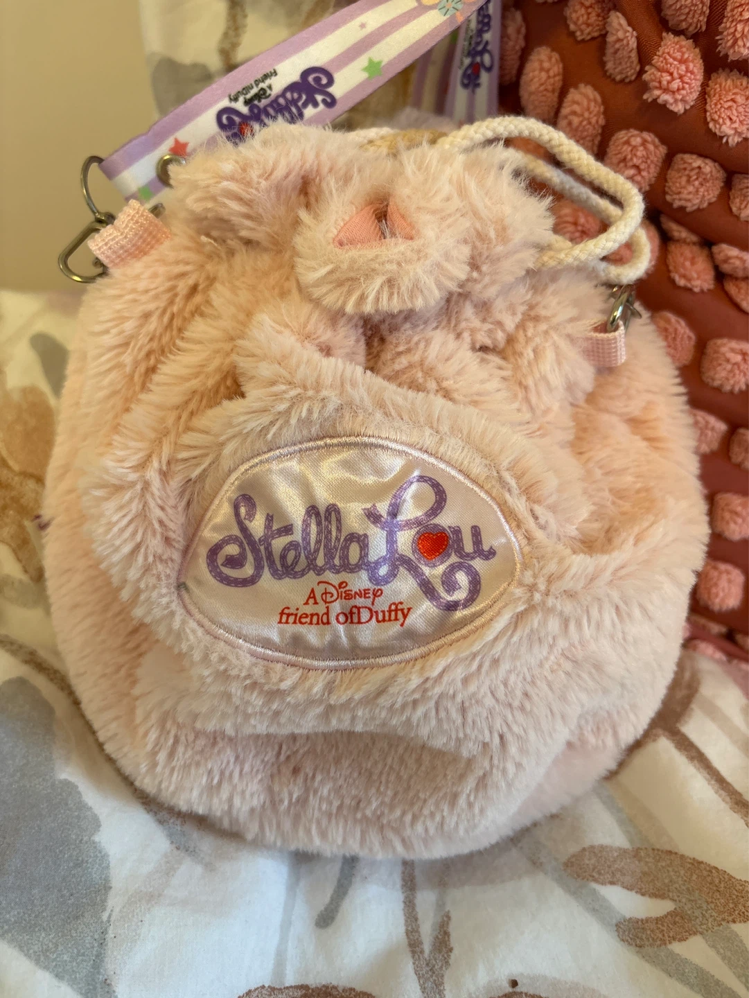 Disney StellaLou Plush Pouch Bag - photo 3