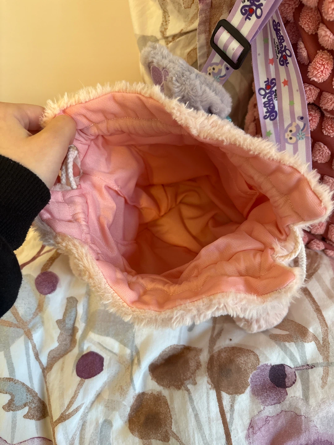 Disney StellaLou Plush Pouch Bag - photo 4