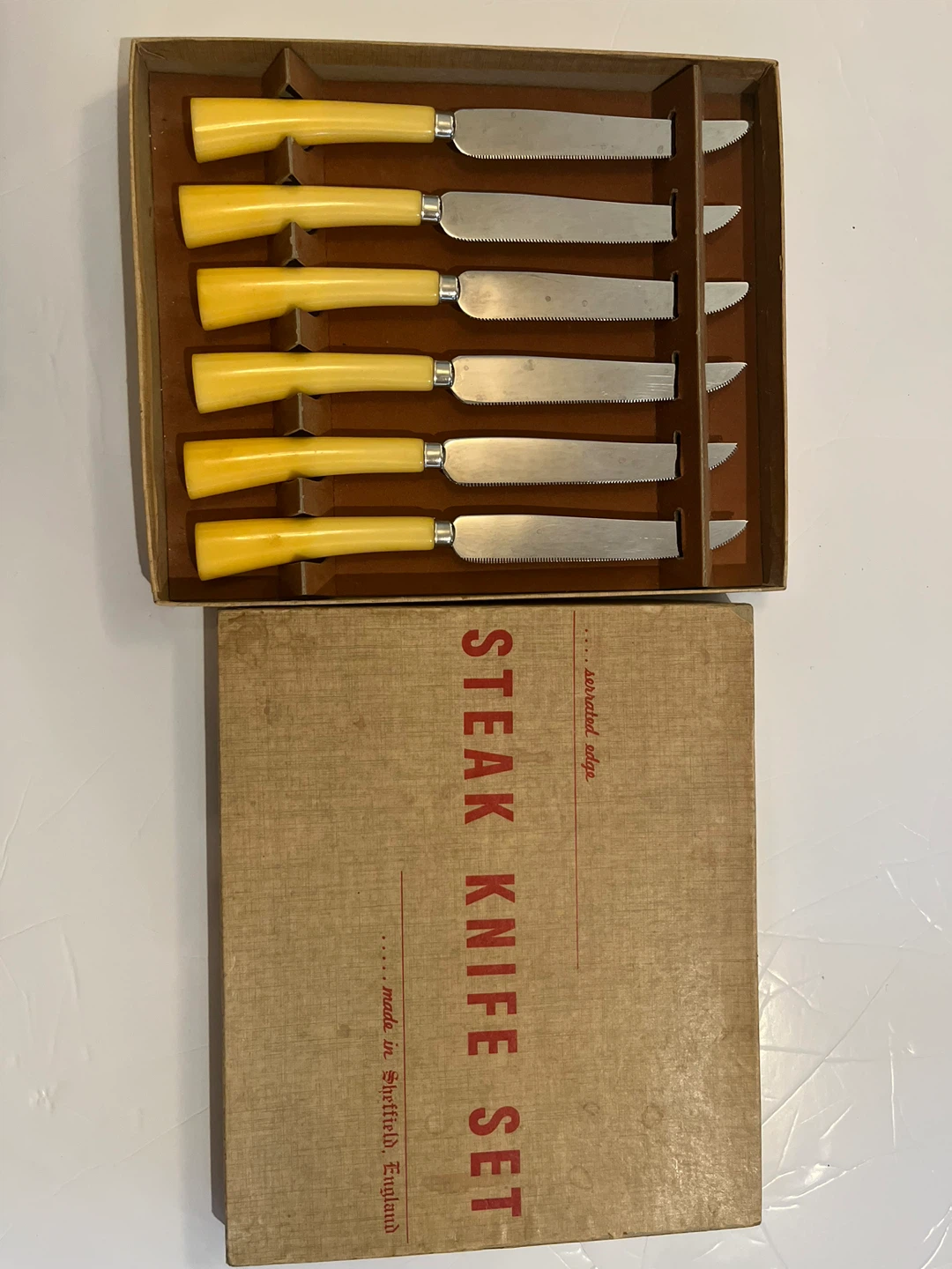 Vintage Steak Knife Set - 6 Piece