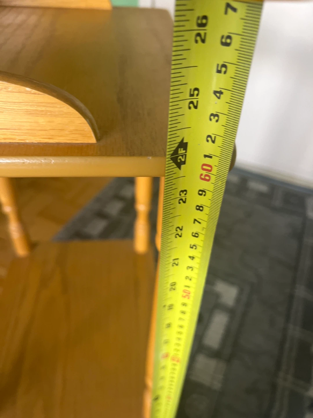 Wooden End Table - photo 4
