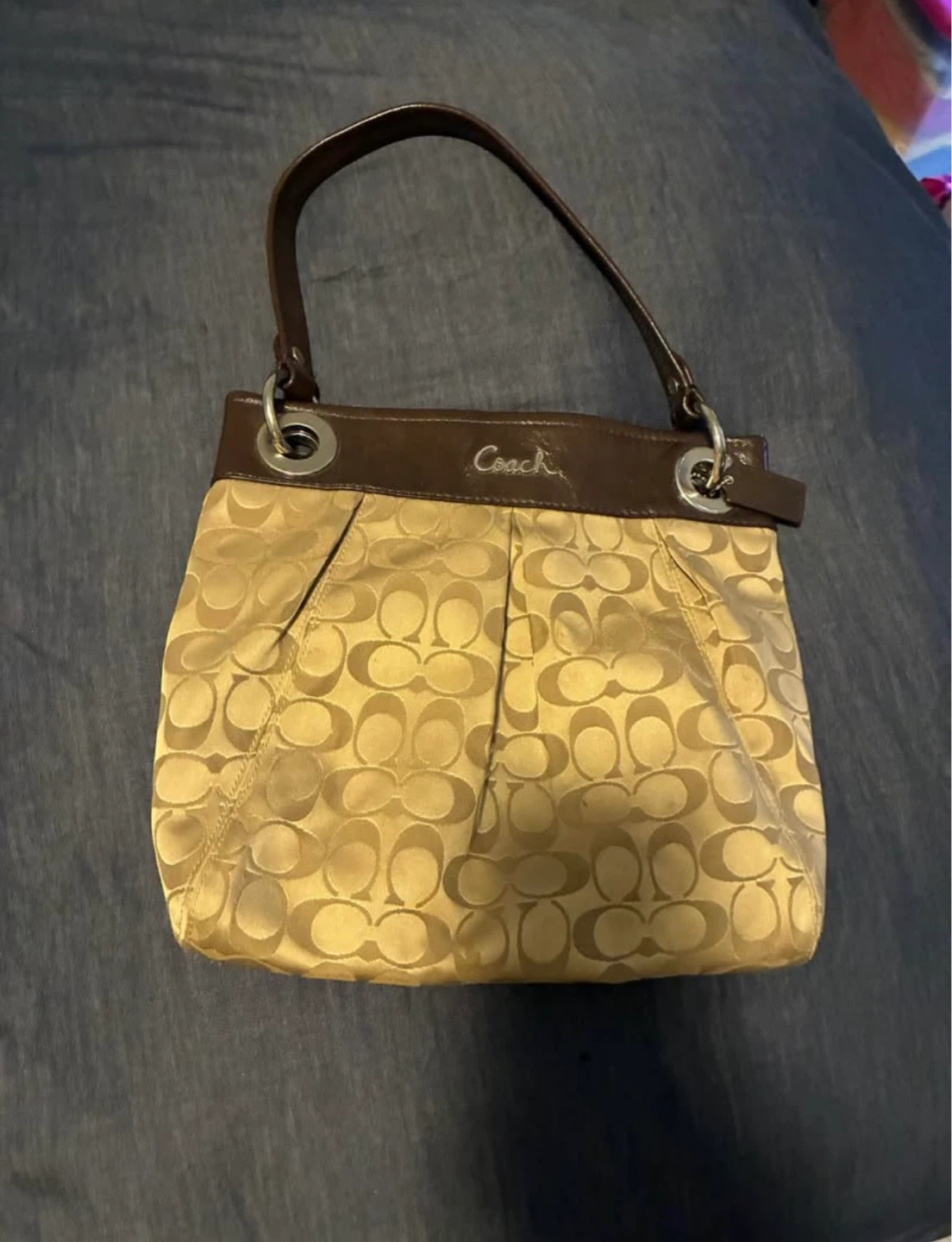 Coach Signature C Monogram Shoulder Bag - photo 2