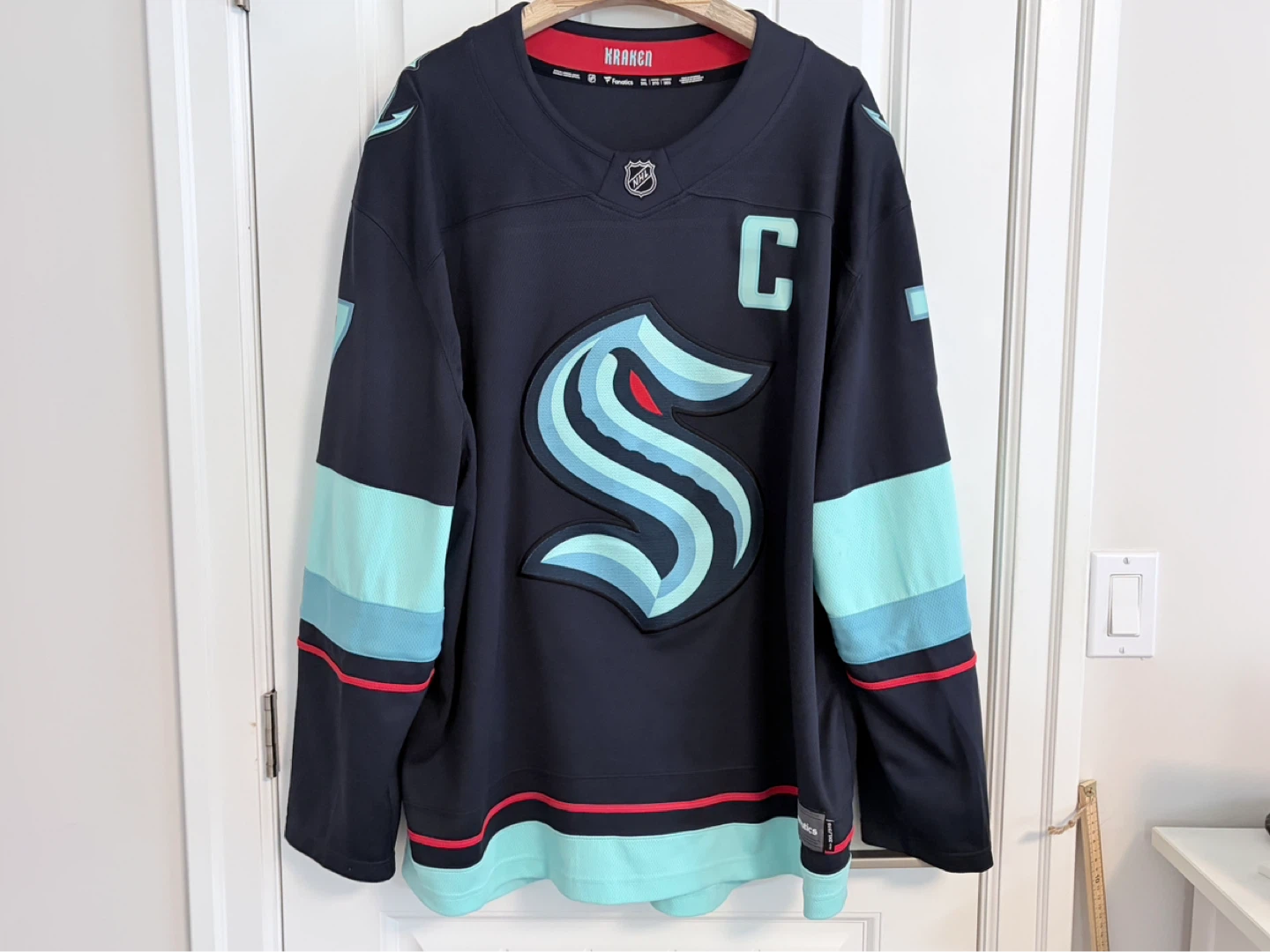 Authentic Fanatics Seattle Kraken Jordan Eberle Jersey Size 3XL - photo 3