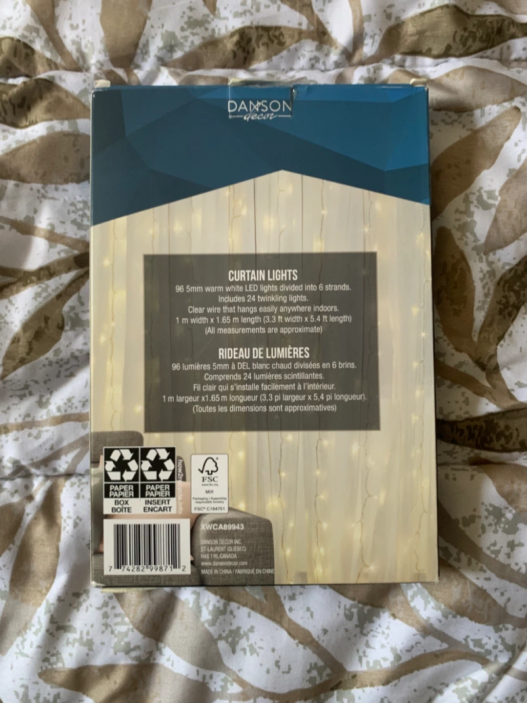 Danson Décor Twinkling Curtain Lights - photo 2