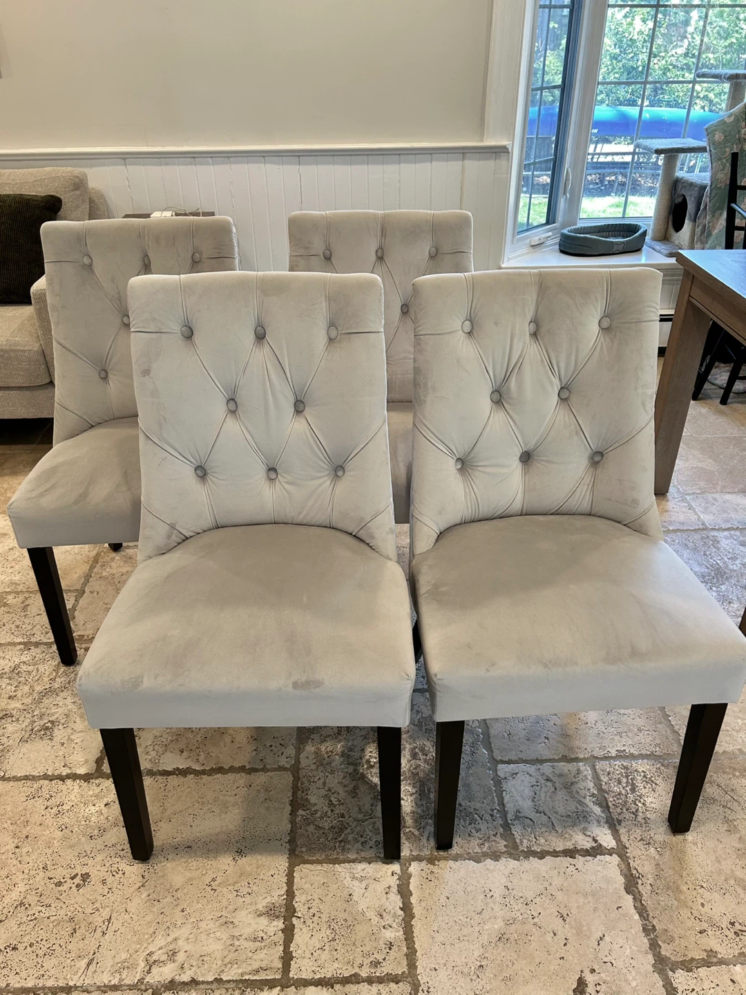 Dining chairs (set of 4)