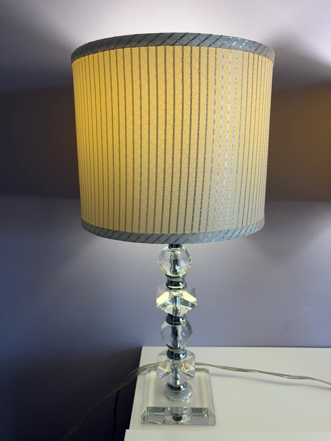 Pair of Crystal Accent Table Lamps - photo 2