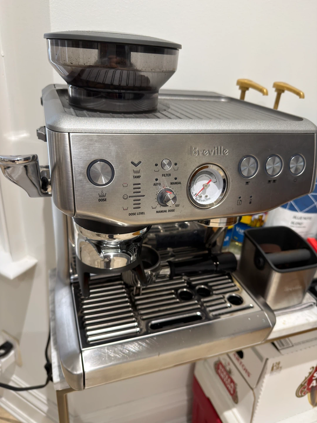 Breville Barista Express Impress Espresso Machine