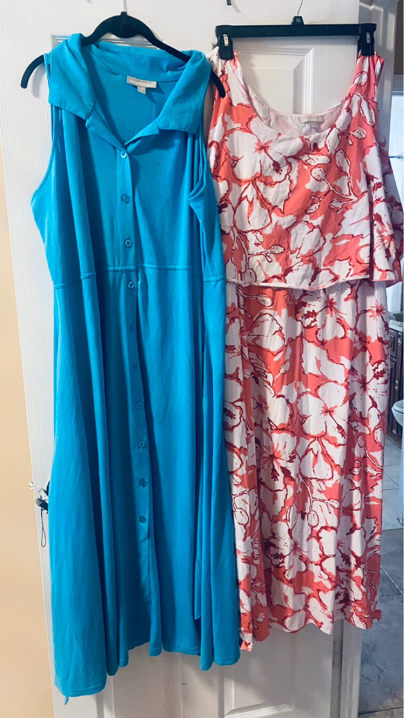 2 ladies size 2x maxi dresses 2for 10.00 - photo 3