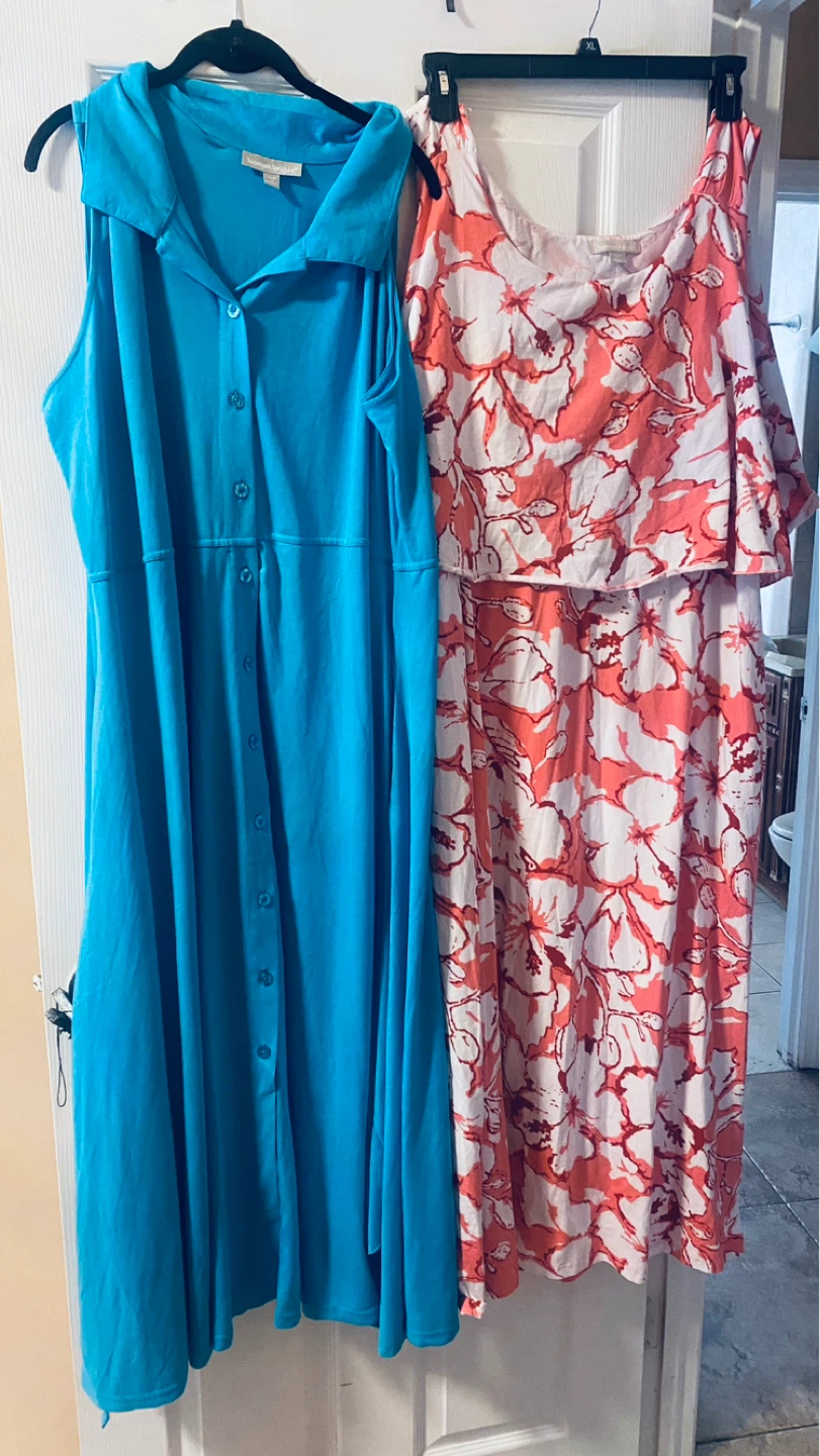 2 ladies size 2x maxi dresses 2for 10.00 - photo 2