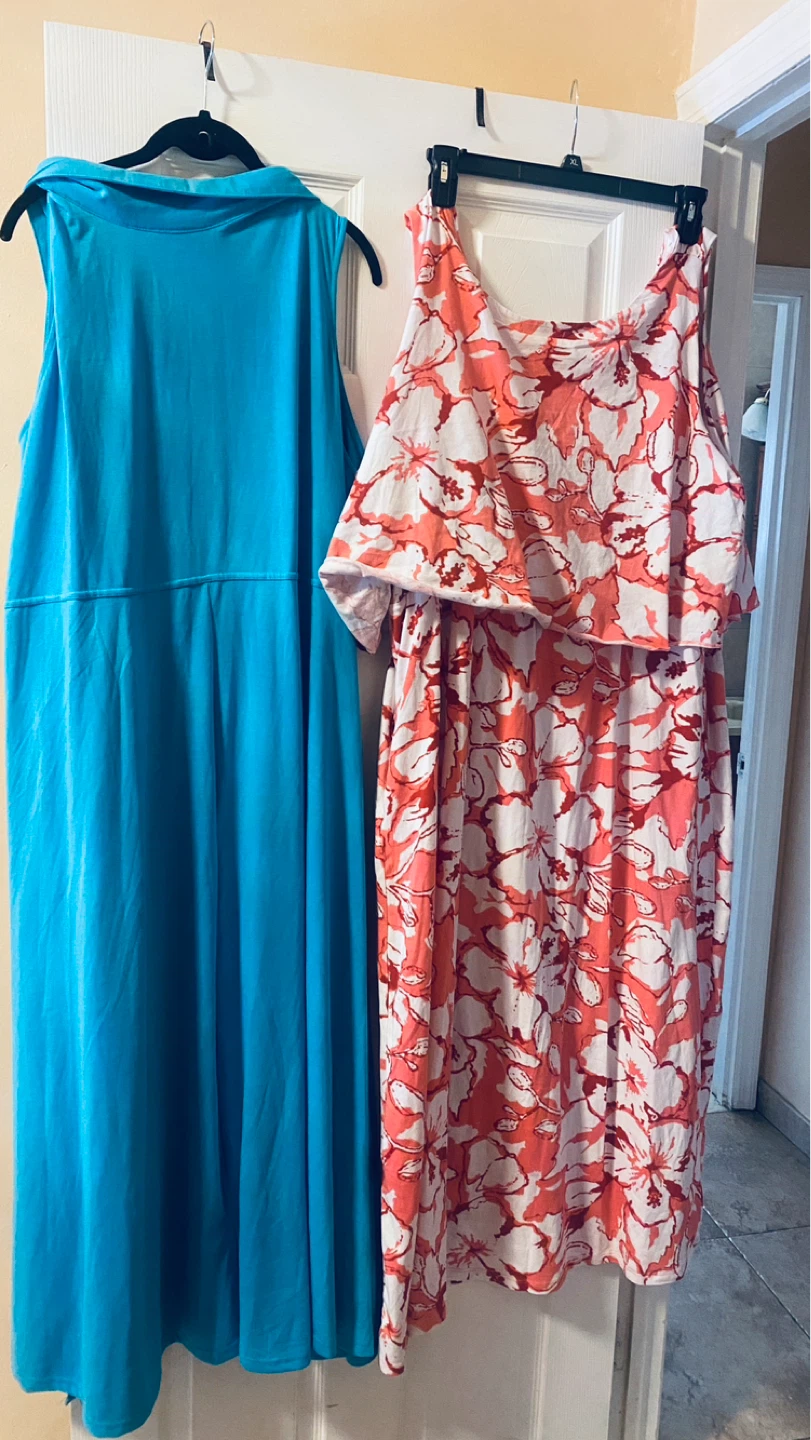 2 ladies size 2x maxi dresses 2for 10.00 - photo 5