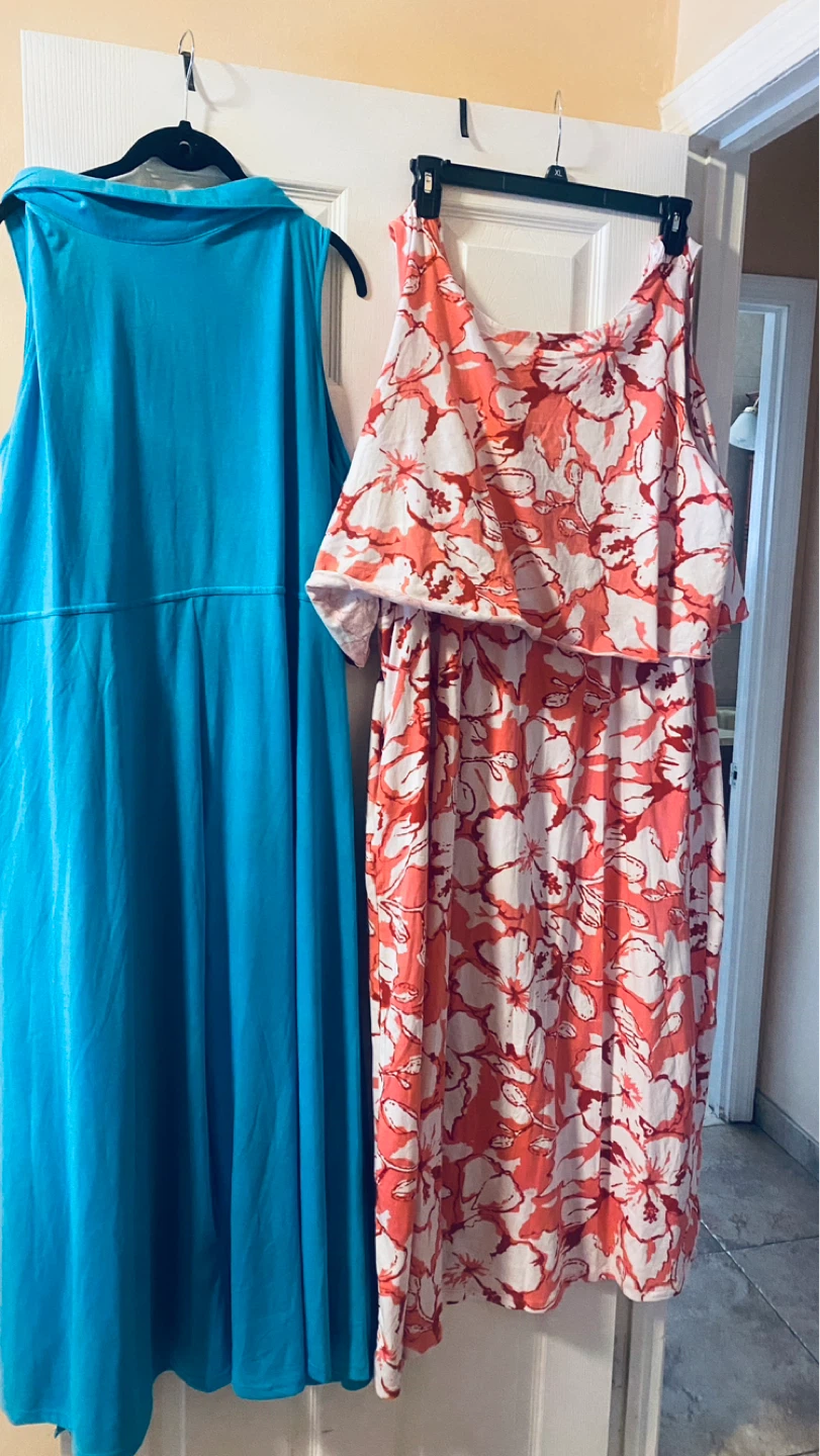 2 ladies size 2x maxi dresses 2for 10.00 - photo 4