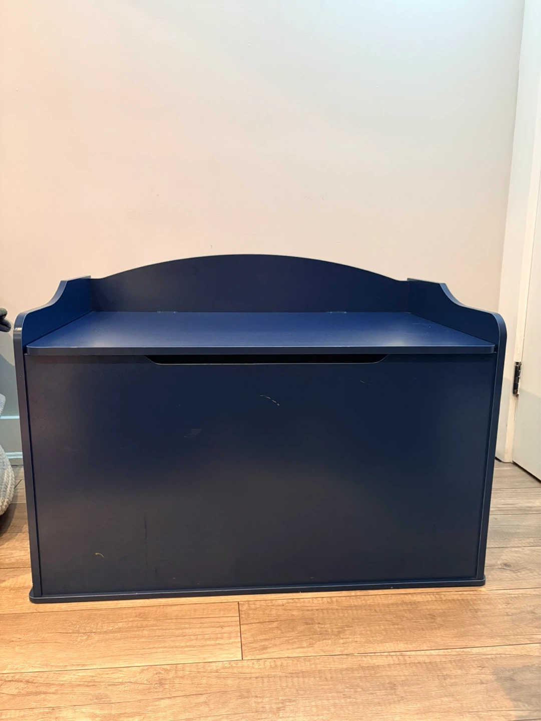 KidKraft Navy Blue Toy Box Bench - photo 2