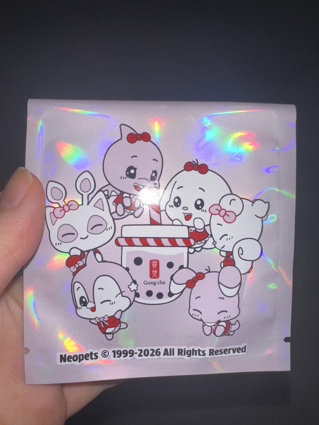 🌱Neopets Gong Cha Sticker Pack