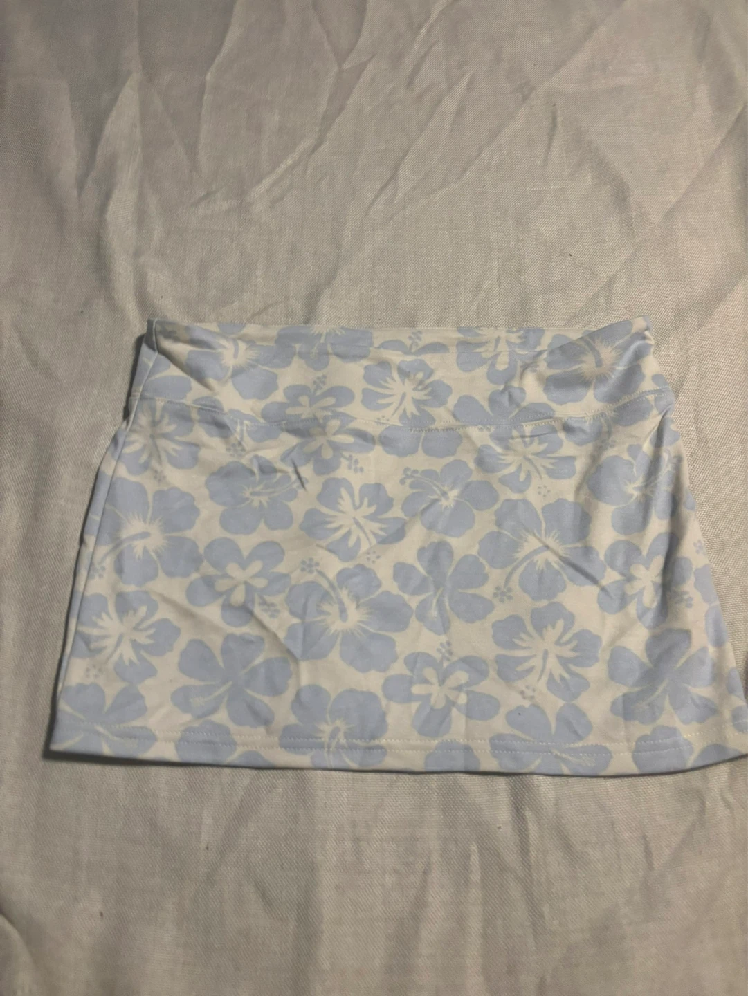 Harlow M/M Skirt - Blue Floral