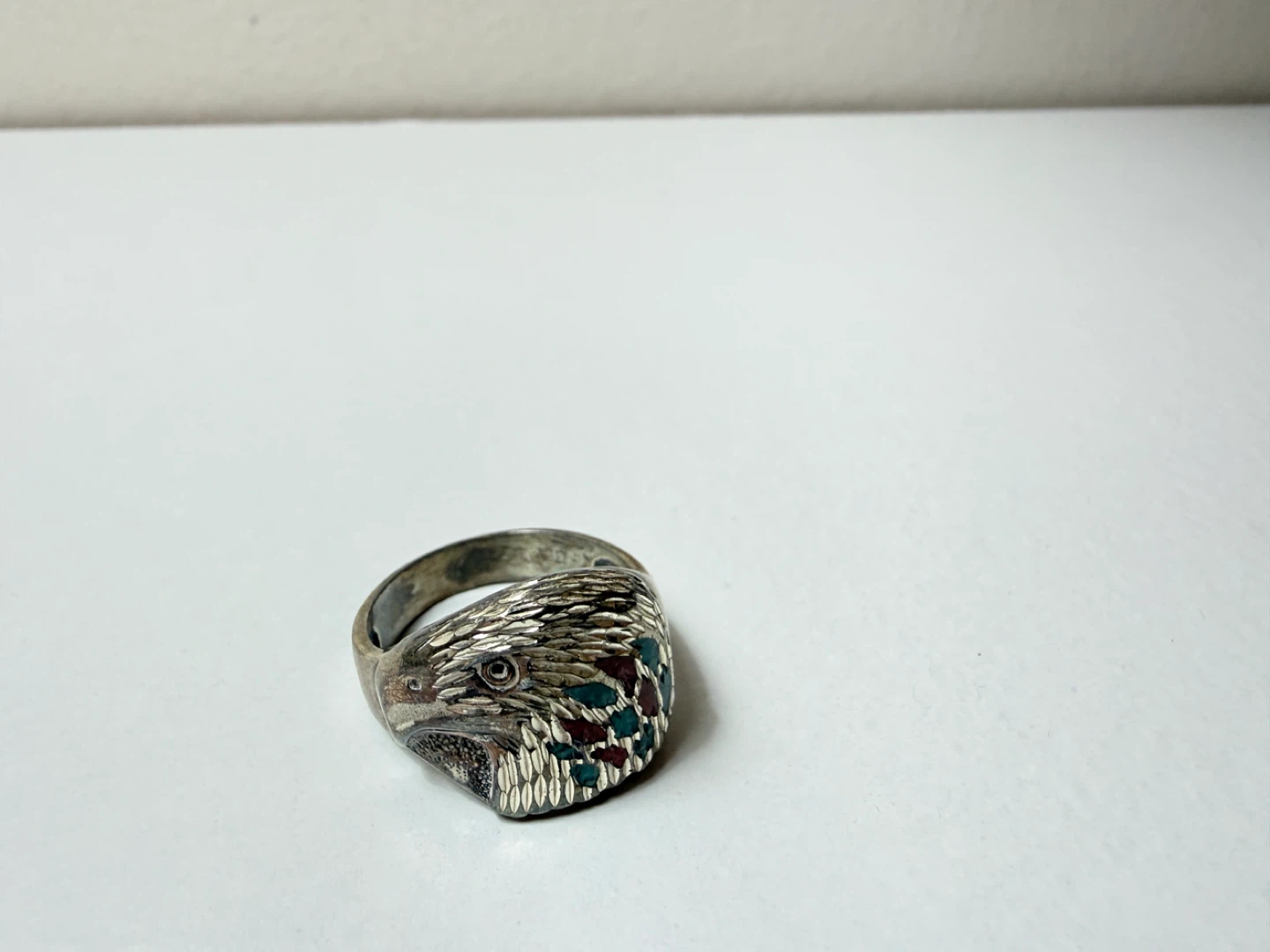 Sterling Silver Eagle Ring - photo 2