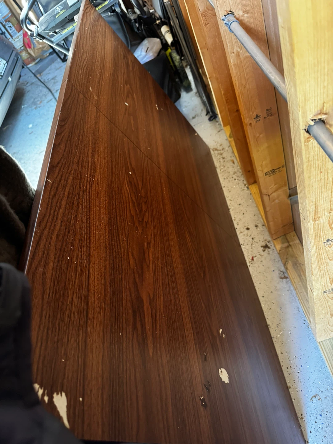 Extendable Dining Table - Walnut Finish - photo 5