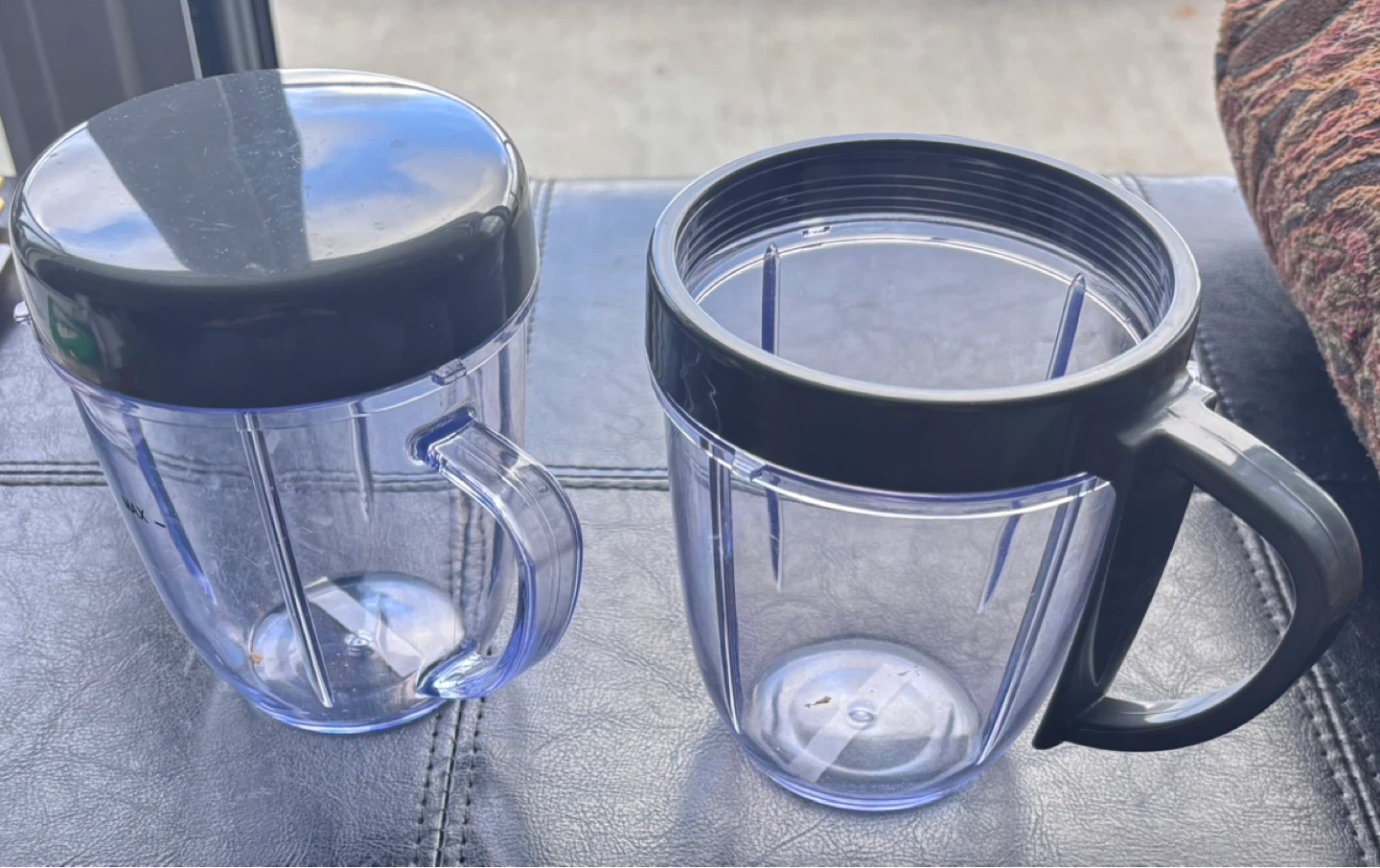 2 NutriBullet Cups with Lids