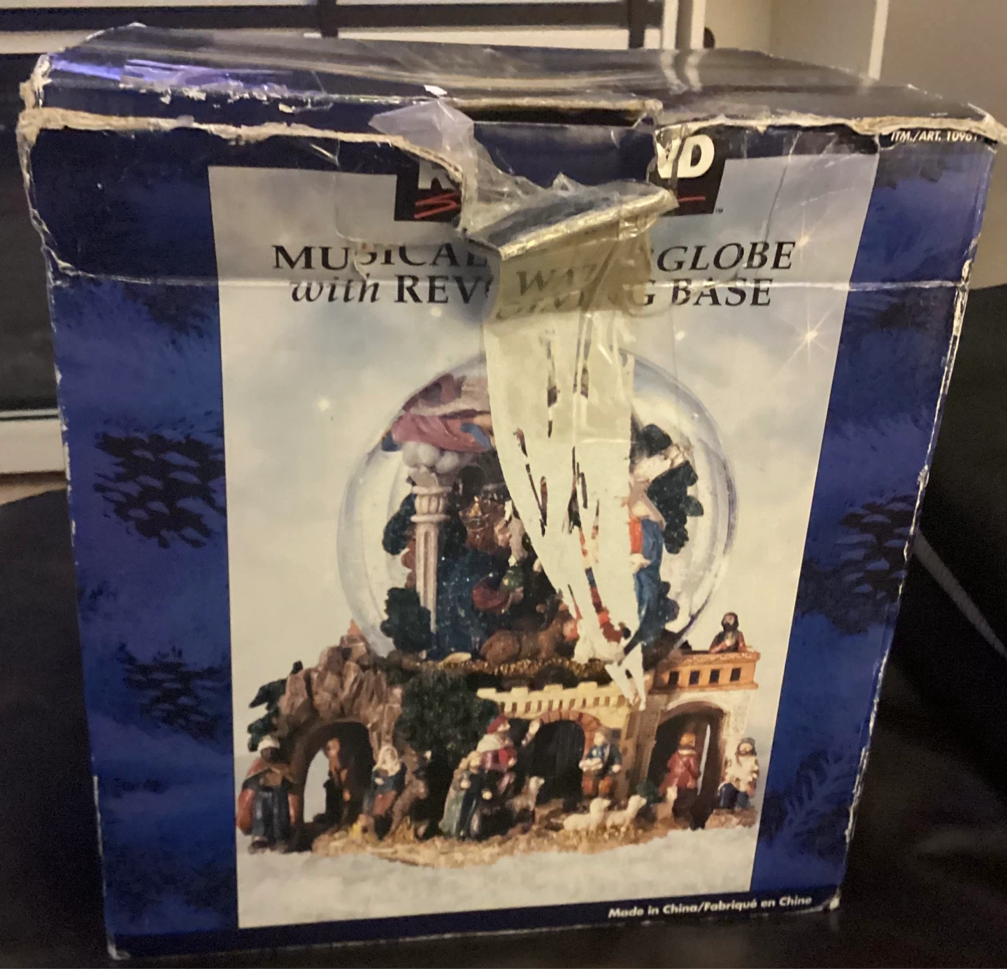 Nativity Scene Water Snow Globe - photo 5
