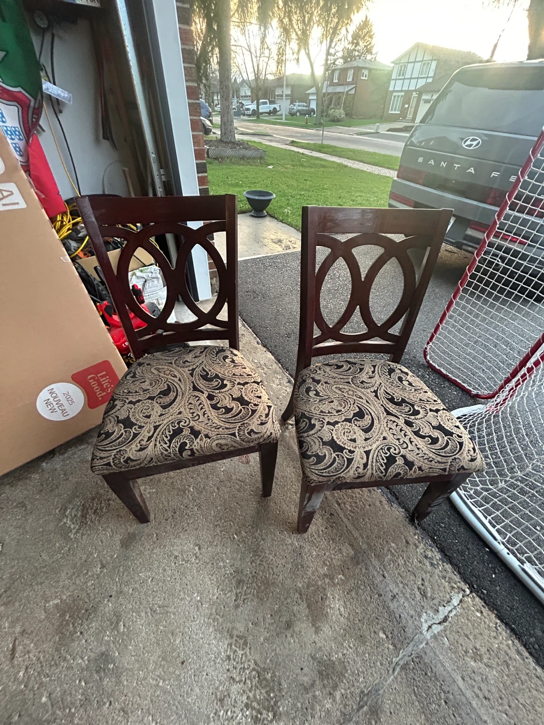 Set of 2 Dining Chairs