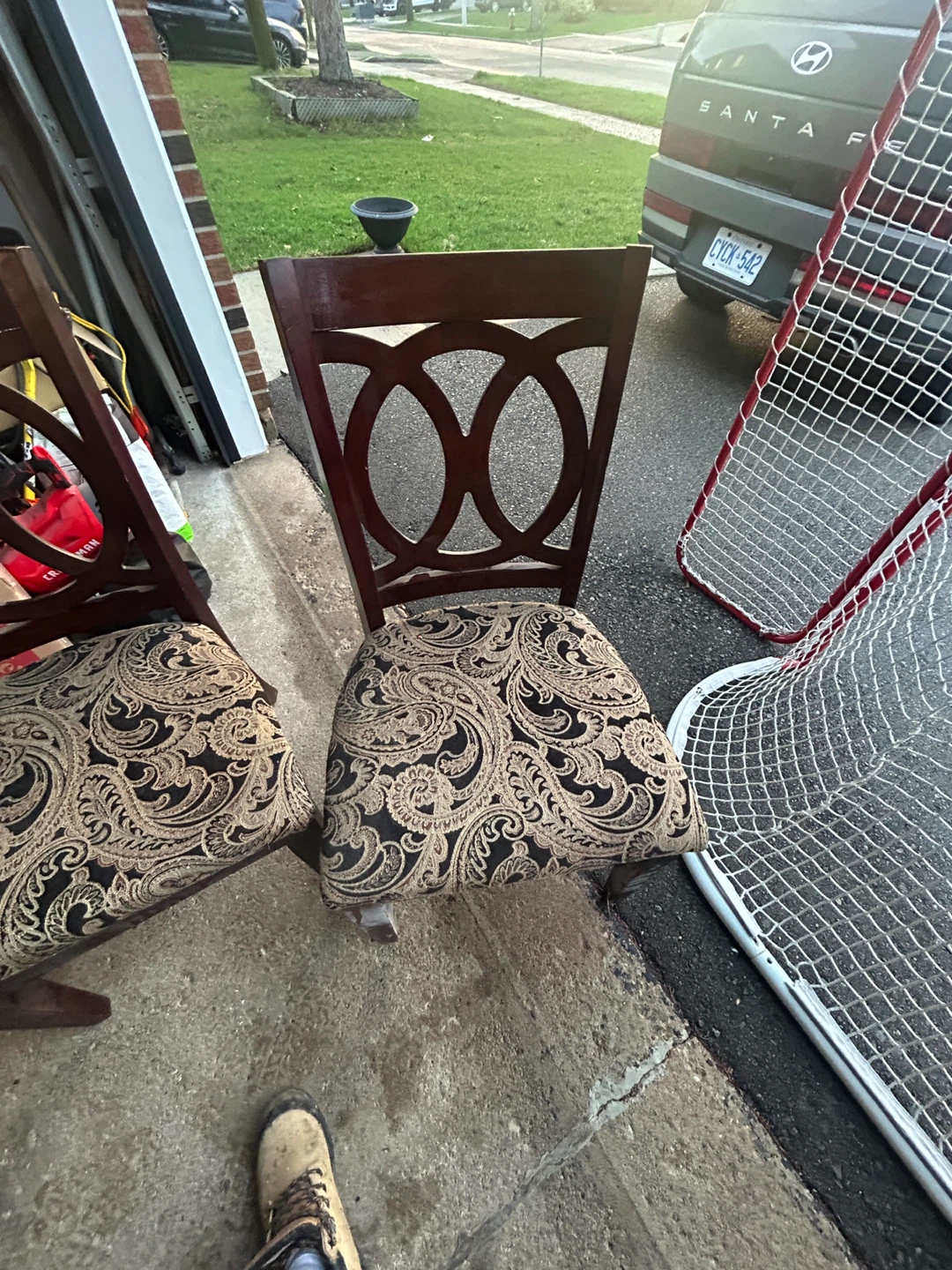 Set of 2 Dining Chairs - photo 2