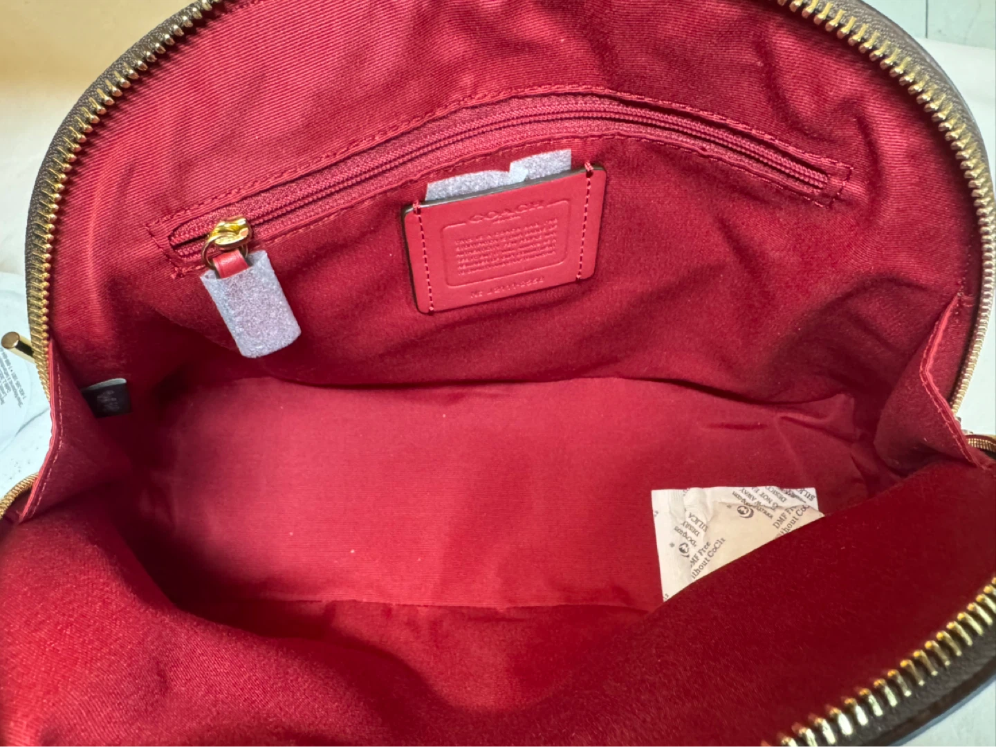 Coach 2558 Katy Satchel Brown/1941 Red - photo 3